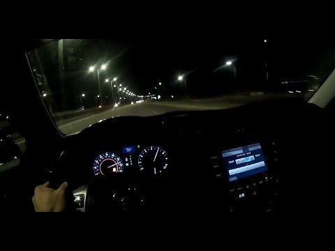 Руль Лексус ЛХ 570 ночью