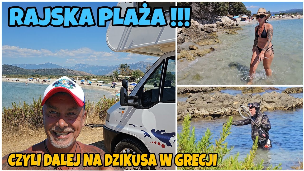 Kerentza !!! Najpiękniejsza plaża w Grecji?! Szokująca miejscówka dla kamperów 🌴