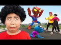 Spider-Man: Into The Spider-Verse  | Scary Teacher 3D VS TEAM ZOMBIE | Marvel&#39;s Spider-Man 2
