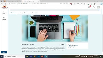 Impactful Writing Skills | Wadhwani Foundation | ICT Academy - Learnathon 2023 | Answer Me