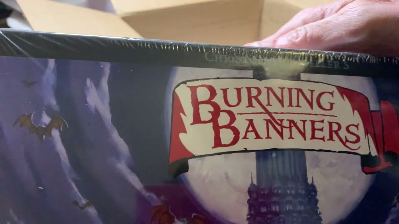 Compass Games Unboxing back hurts!