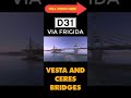 🌉 MINECRAFT D31 HIGHWAY: VESTA AND CERES BRIDGES FROM ABOVE 🚁🎥