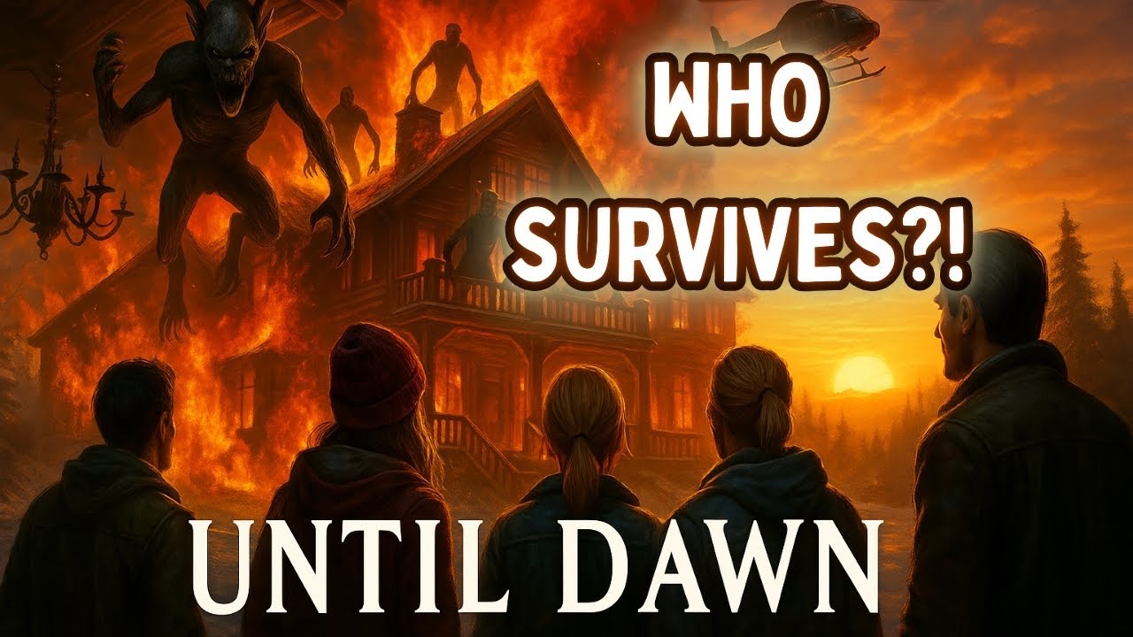 😱 Until Dawn FINALE! Trapped with Wendigos in the Mines | Who Survives Till Dawn?!
