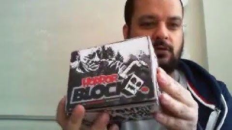 Horror Block Unboxing - March 2016 ZOMBIES!