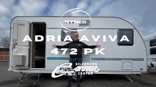 Familievenlig campingvogn - drøn ud på eventyr med Adria Aviva 472 PK 2024