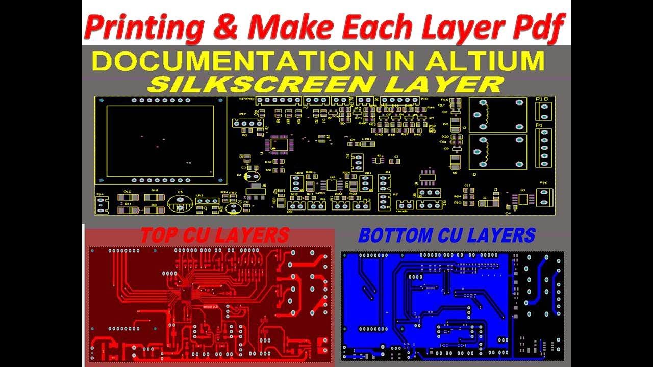 ALTIUM TUTORIAL-21: How To Print Exact Size Layout Layers