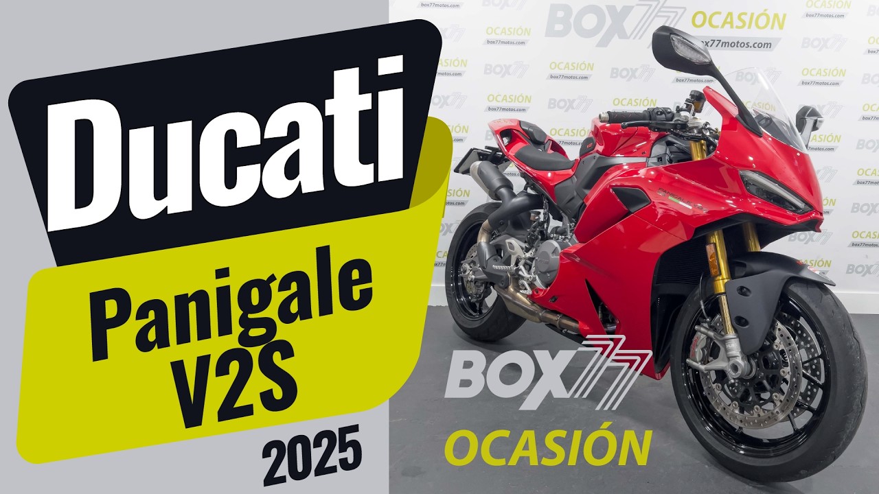 Vídeo de la Ducati Panigale V2S del año 2025