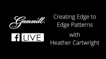Creating Edge to Edge Patterns