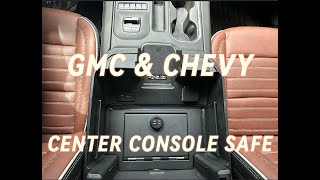 GMC & CHEVY CENTER CONSOLE SAFE INSTALL