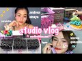 studio vlog: pack shopee orders🌸asmr, j&t, pbb andrea abaya, small business aesthetic kawaii