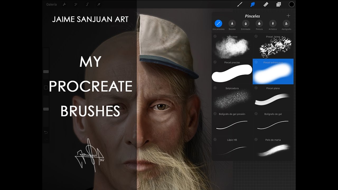 procreate hair brushes free download