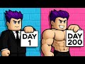 ROBLOX EAT A BODYBUILDER SIMULATOR !!