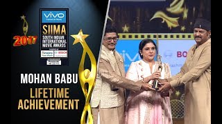 Manchu Mohan Babu Lifetime Achievement Award | SIIMA 2017 Telugu Awards