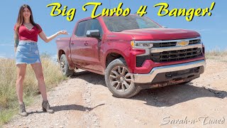 Is A HUGE 4 Cylinder Better Than a V8? // 2022 Silverado LT 4x4 Review