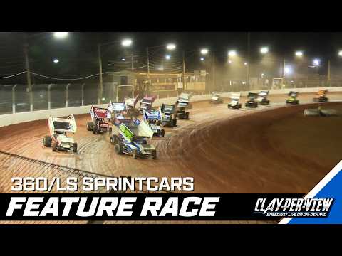 360/LS Sprintcars | Maryborough - 10th Oct 2026 | Clay-Per-View - dirt track racing video