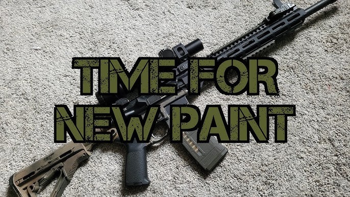 True Coyote Brown Gun/Rifle Paint on a Budget