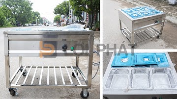Địa chỉ mua tủ giữ nóng thức ăn inox cao cấp, giá rẻ | Tủ giữ nóng thức ăn 6 khay