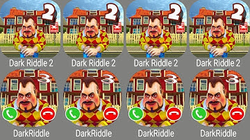 Dark Riddle Mod vs Dark Riddle 2 Full Chapter 2 Gameplay Walkthrough | Part 3 #darkriddle