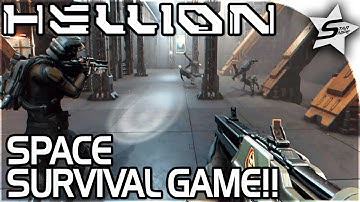 HELLION - SPACE SURVIVAL GAME!! - "Getting GUNS and Exploring our SHIP" - Hellion Gameplay Part 1