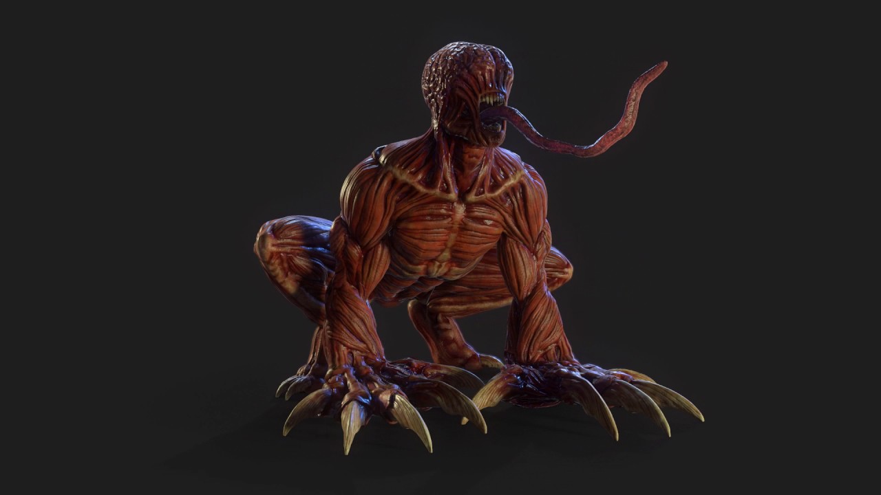 Fan art of the famous Licker from the Resident Evil series.https://www.arts...