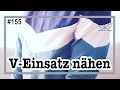 V-Einsatz / Colorblocking - mit Anna von einfach nähen