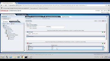 Oracle Entitlements Server 11g & Java Application Integration Demo Video