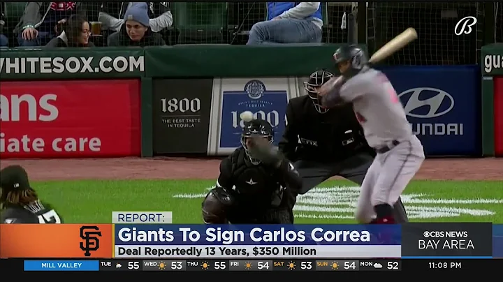 Giants signs star shortstop Carlos Correa to $350 ...