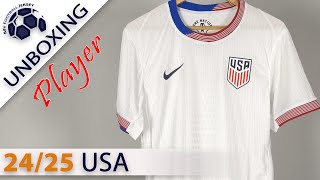 USA Home Jersey 24/25 (Kitgg) Player Version Unboxing Review
