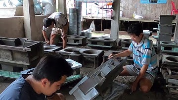 Nghề Đúc Bếp Lò Củi, Lò Trấu Ở X.Kiến Thành, Chợ Mới, An Giang