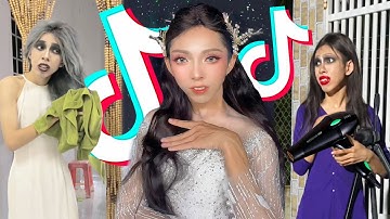 U Là Trời Chị Ma Cũng Đu Theo Trend Sấy Tóc Biến Hình Nèe | Má Cám | Võ Thành Ý | Tik Tok #632