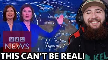 AMERICAN Reacts to BBC Weather BLOOPERS & FUNNY Moments! *HILARIOUS*