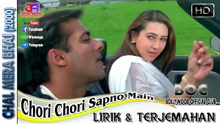 CHORI CHORI SAPNO MEIN - OST. CHAL MERA BHAI (LIRIK \u0026 TERJEMAHAN) Repost Ulang