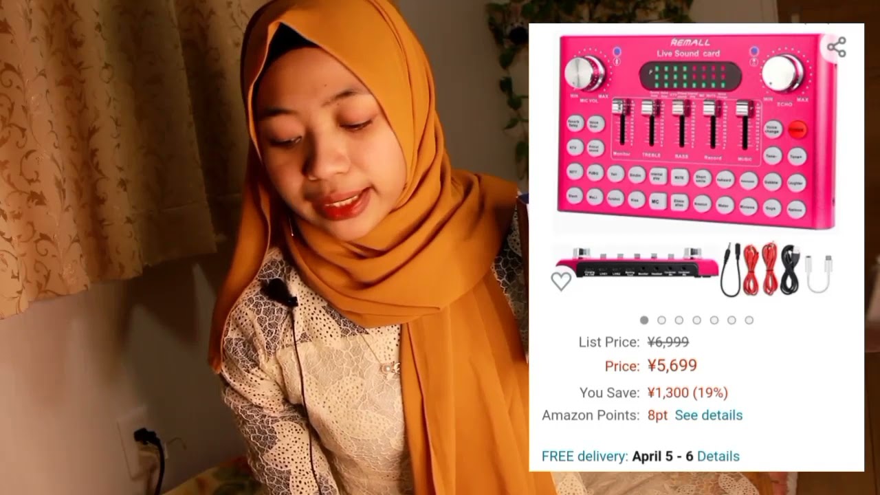 Unboxing Sound Card REMALL PROFESSIONAL SOUND CARD YouTube