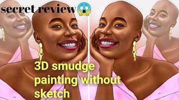 Smudge painting without sketches on autodesk sketchbook.