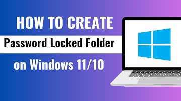 Create Password Locked Folder In Windows 11 | Keep Files Safe!