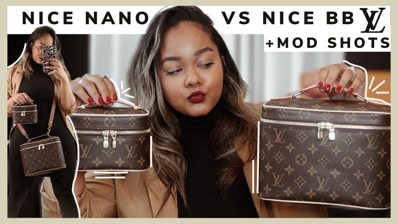 louis vuitton nice mini vs bb｜TikTok Search