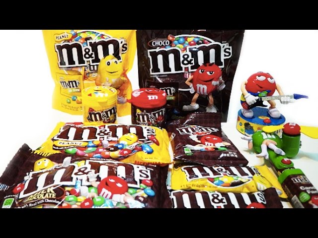 M&M's Mega Collection - M&M'S Almond, Peanut, Mega Milk Chocolate, Peanut  Butter, Crispy & M - video Dailymotion