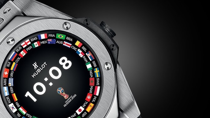 Meet The First Hublot Connected Watch, Made With FIFA, Intel, Google