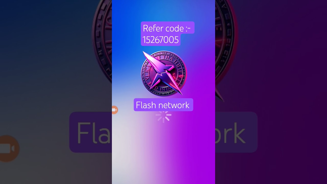 Flash network ko refer code 15267005