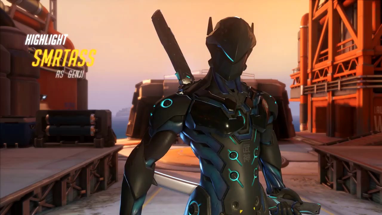 Genji has a 900 IQ??? [Overwatch]
