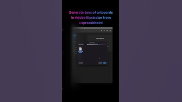 (Script) Create Artboards for Adobe Illustrator from a spreadsheet