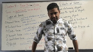 Force & Motion Form 2 science