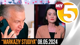 "Markaziy studiya" ko'rsatuvi 08.05.2024