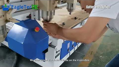 2022 EagleTec CNC Router with Four Heads Instruction