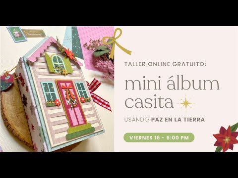 Album scrapbook mi casita navideña - Papelmania