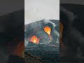 Massive Volcano Eruption Caught On Camera With Unbelievable Fiery Explosion Youtubeshorts 