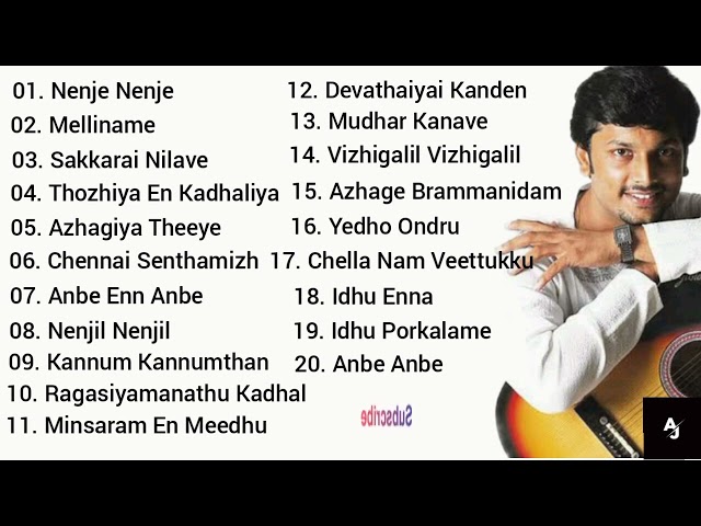 Harish Raghavendra Tamil Hits | Favourite | Harish Raghavendra Tamil Songs Collection | Jukebox class=