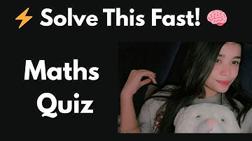 ⚡ LIVE Brain Challenge! Solve the Math Before Time Runs Out!