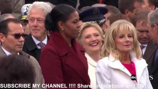 Dirty Bill Clinton, Hey Michelle, How You Doin? Hillary Busts Staring Bill Clinton