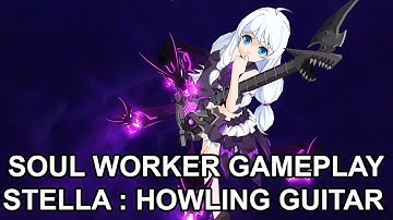 Soul Worker Stella Char. Create Prologue and Emotes